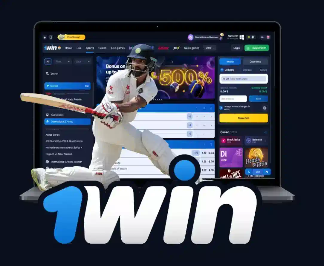 1win cricket betting online