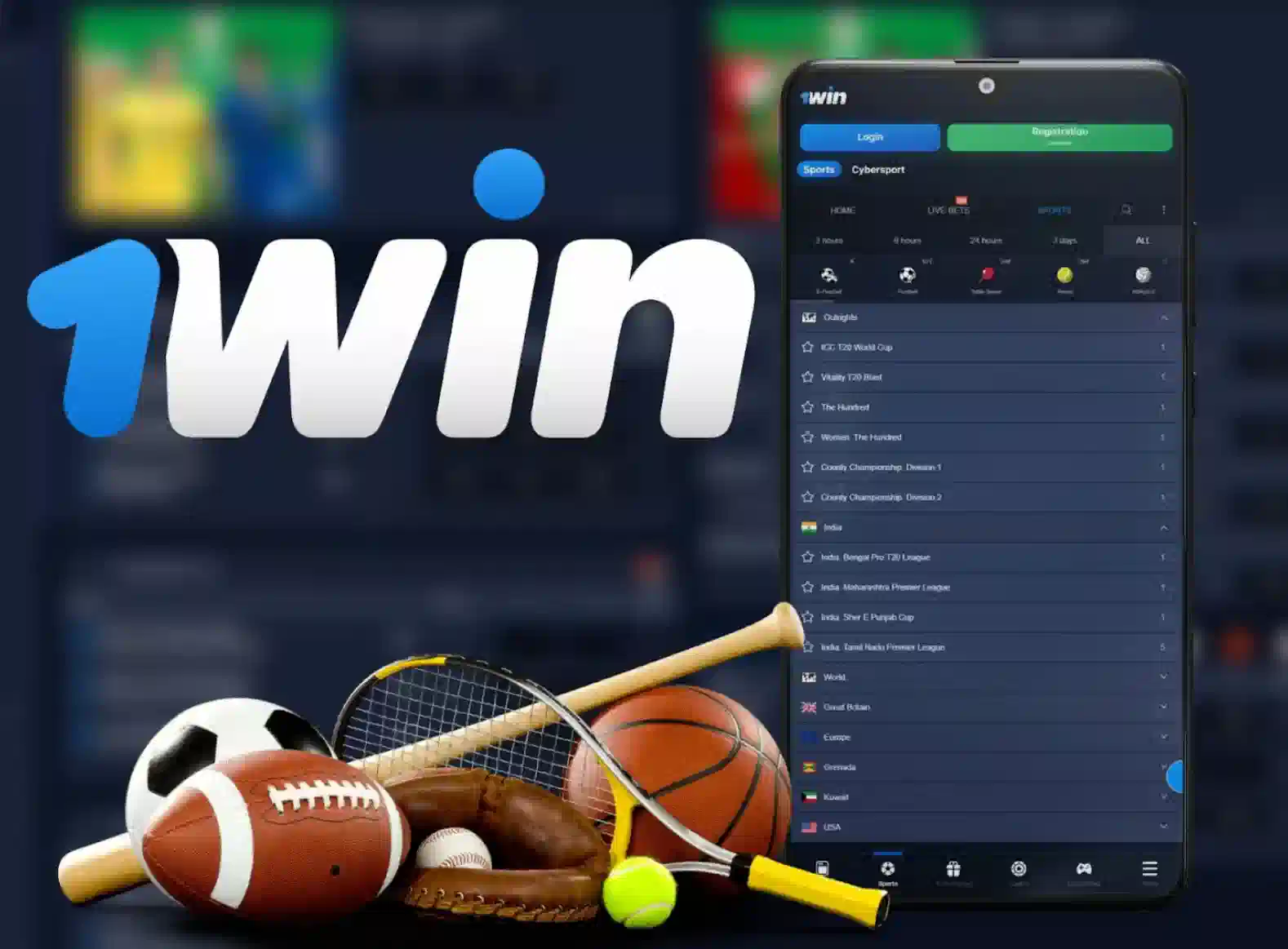 bookmaker 1win cricket in india